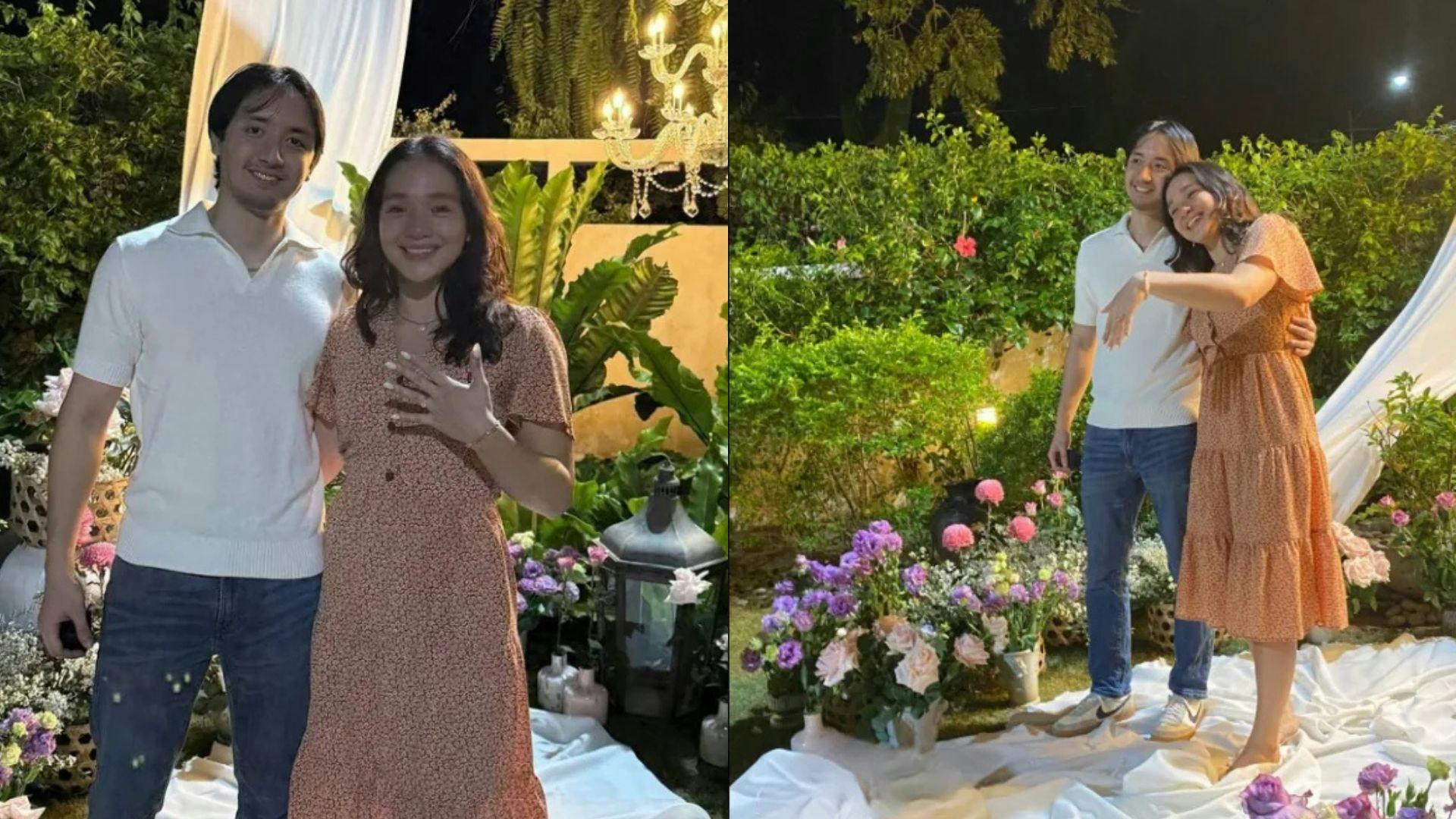 Perfect year-ender: Michelle Cobb gets engaged with long-time boyfriend Vito Sotto